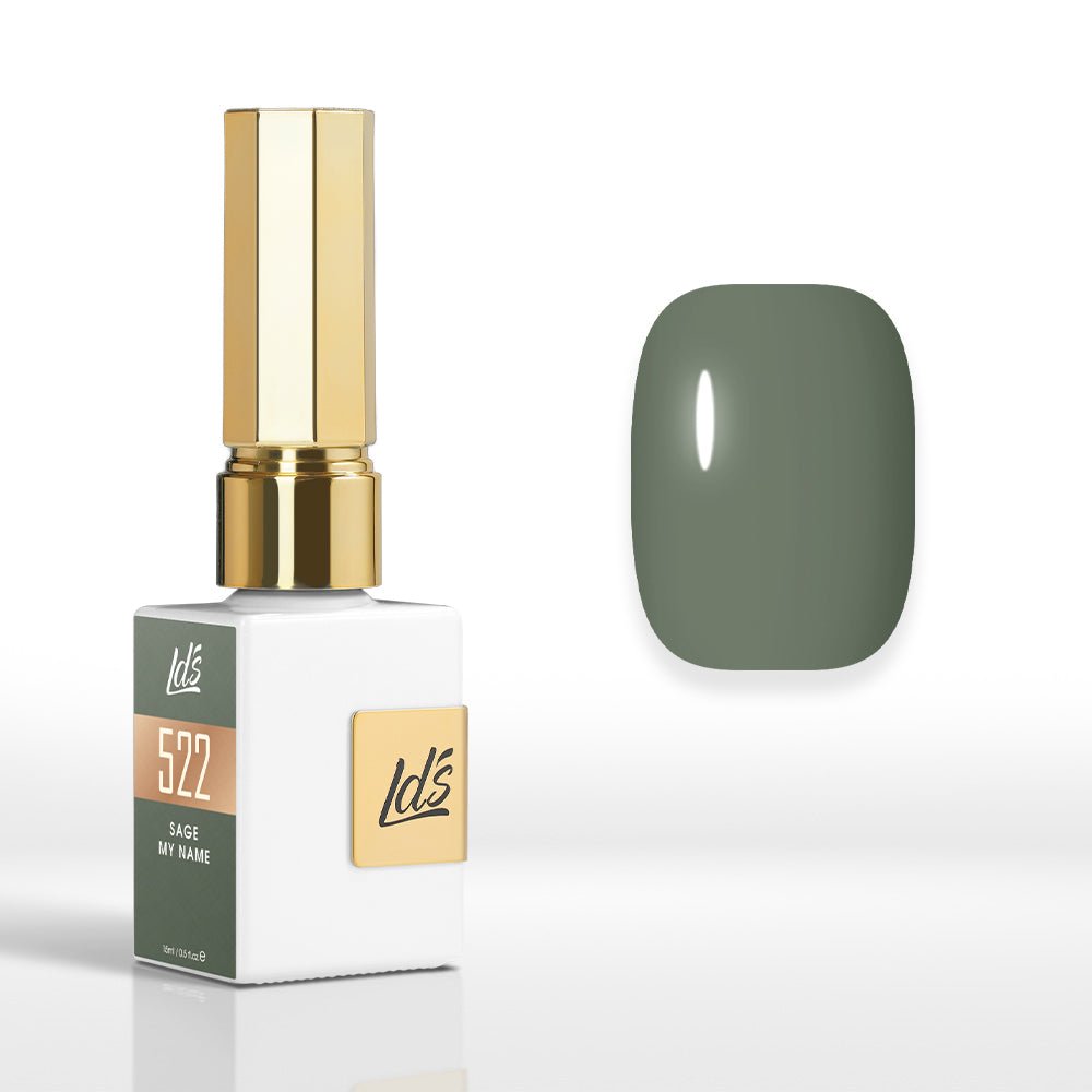 LDS Color Craze Gel Nail Polish - 522 Sage my Name - 0.5oz - DTK Nail Supply