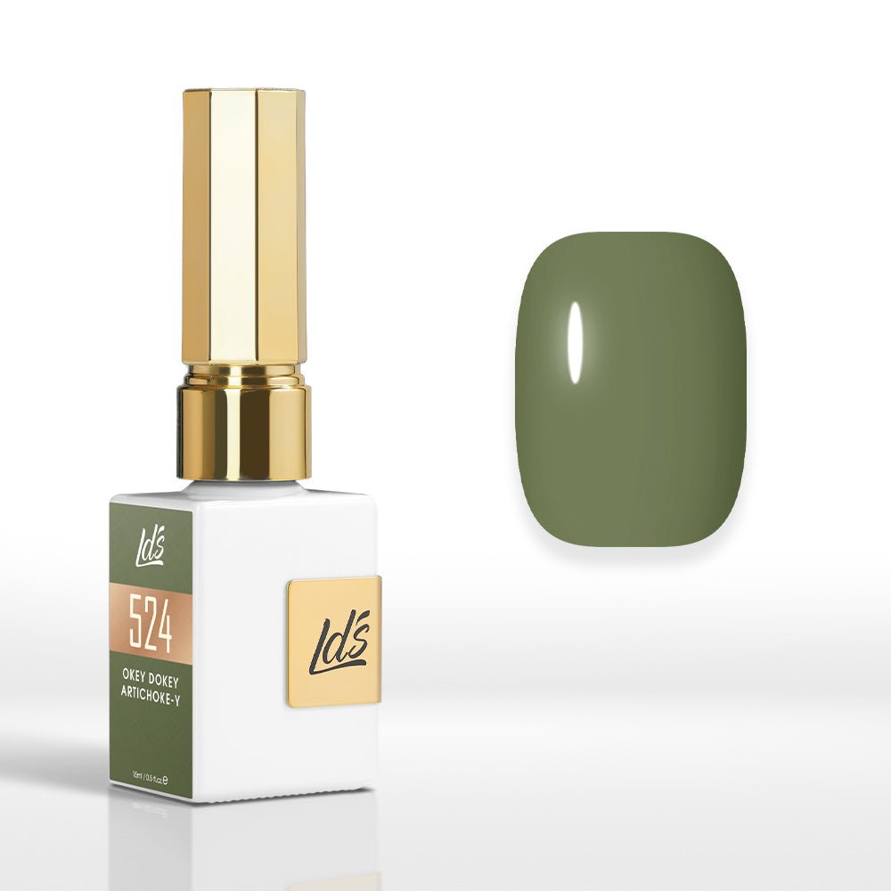 LDS Color Craze Gel Nail Polish - 524 Okey Dokey Artichoke - y - 0.5oz - DTK Nail Supply