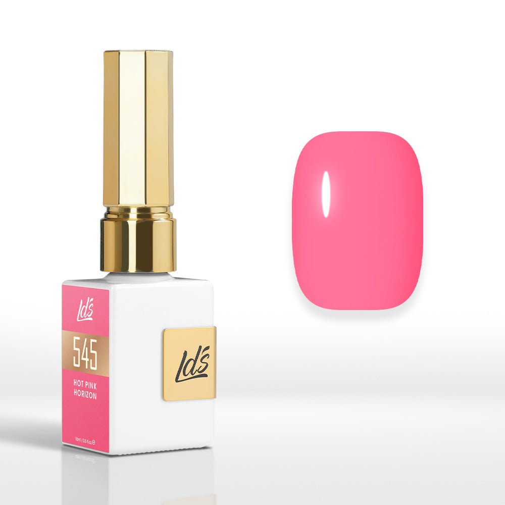 LDS Color Craze Gel Nail Polish - 545 Hot Pink Horizon - 0.5oz - DTK Nail Supply