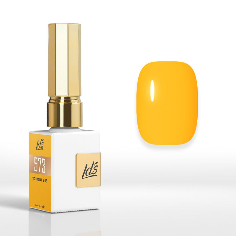 LDS Color Craze Gel Nail Polish - 573 School Bus - 0.5oz - DTK Nail Supply