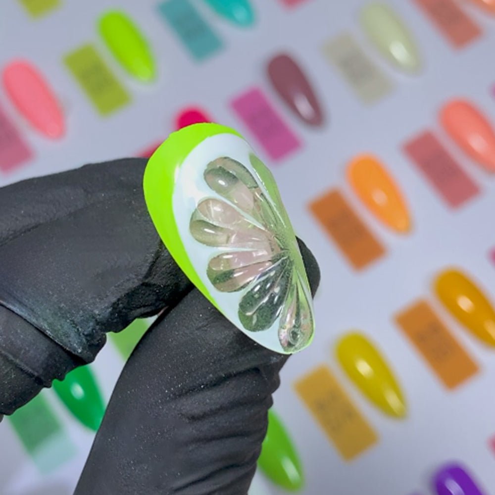 LDS Color Craze Gel Nail Polish - 589 Kiwi Kiss - 0.5oz - DTK Nail Supply