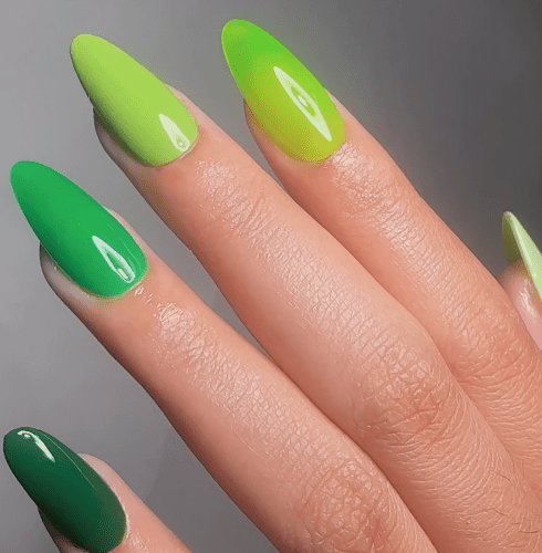 LDS Color Craze Gel Nail Polish - 591 Sub - Lime - 0.5oz - DTK Nail Supply