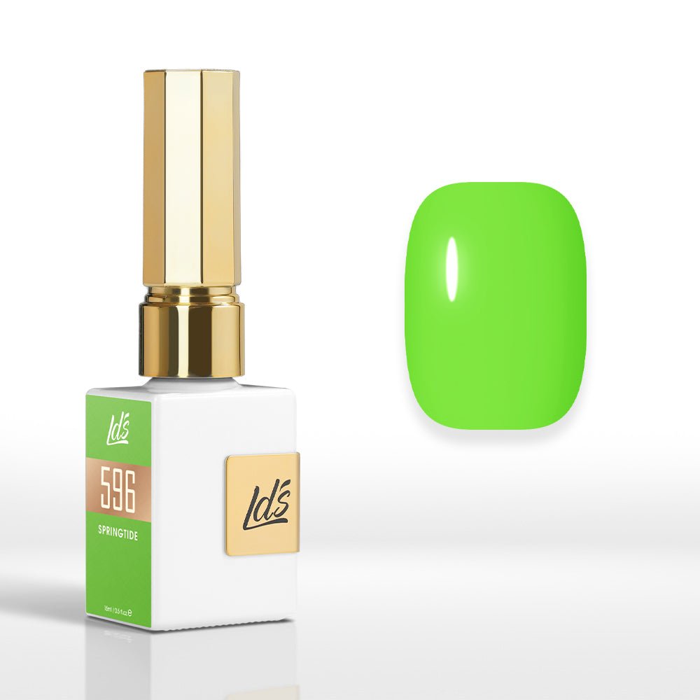 LDS Color Craze Gel Nail Polish - 596 Springtide - 0.5oz - DTK Nail Supply