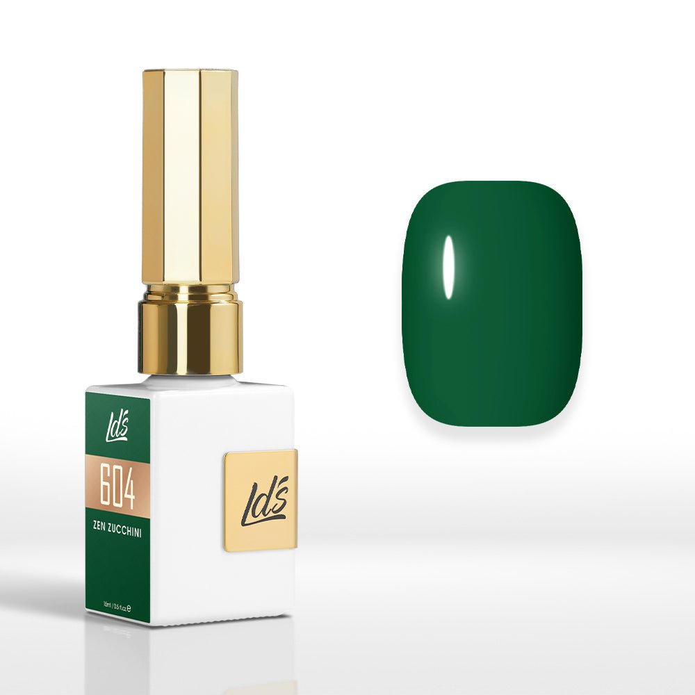 LDS Color Craze Gel Nail Polish - 604 Zen Zucchini - 0.5oz - DTK Nail Supply