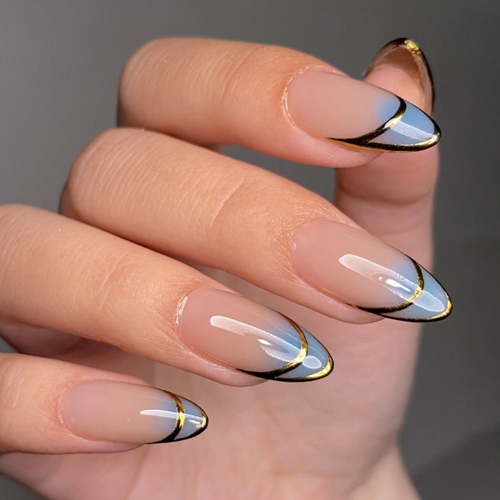 LDS Color Craze Gel Nail Polish - 607 Copenhagen Blue - 0.5oz - DTK Nail Supply