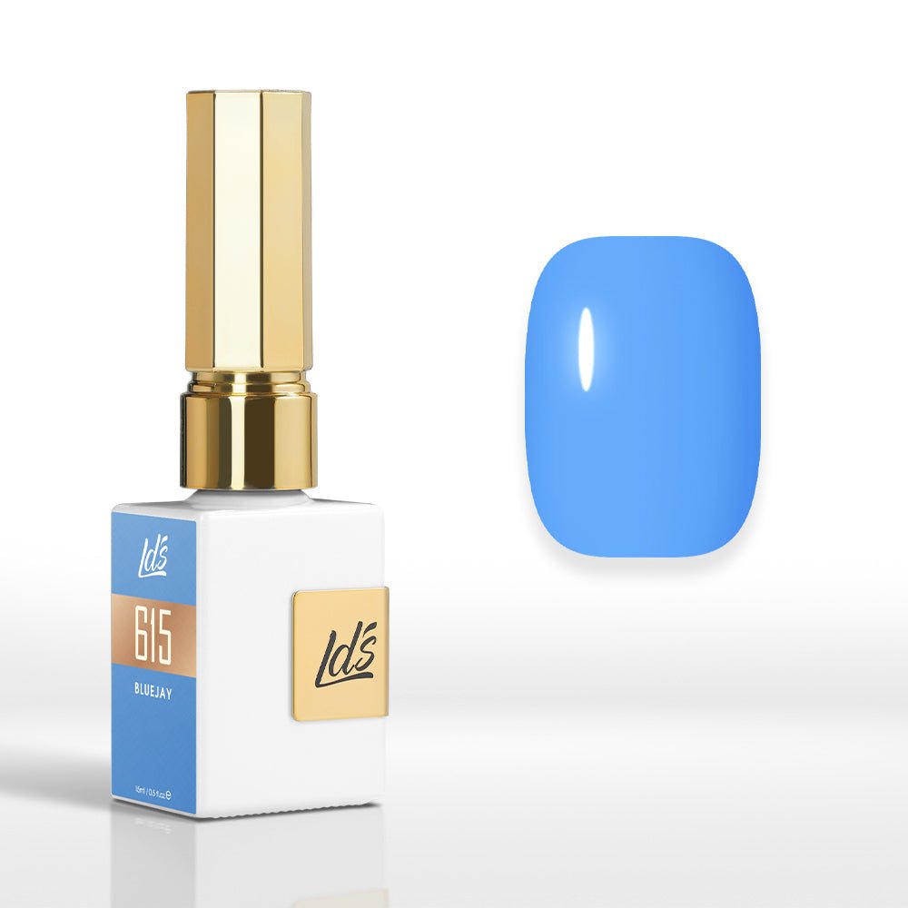 LDS Color Craze Gel Nail Polish - 615 Bluejay - 0.5oz - DTK Nail Supply