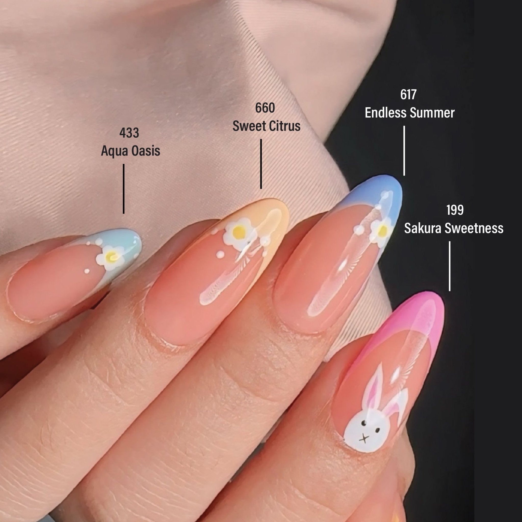 LDS Color Craze Gel Nail Polish - 617 Endless Summer - 0.5oz - DTK Nail Supply