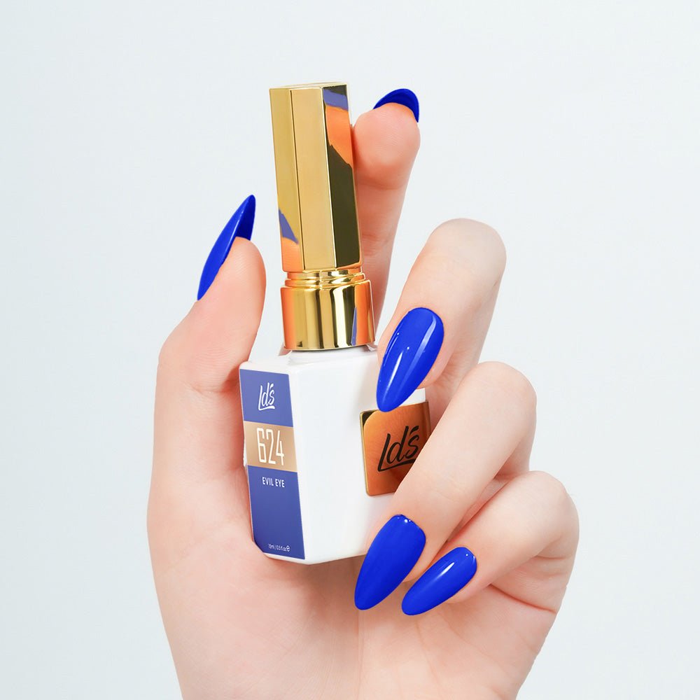 LDS Color Craze Gel Nail Polish - 624 Evil Eye - 0.5oz - DTK Nail Supply