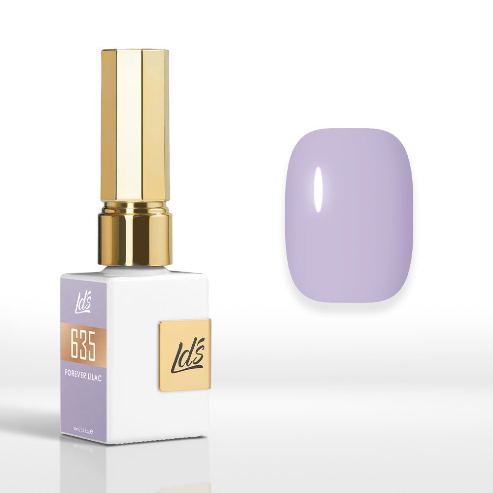 LDS Color Craze Gel Nail Polish - 635 Forever Lilac - 0.5oz - DTK Nail Supply