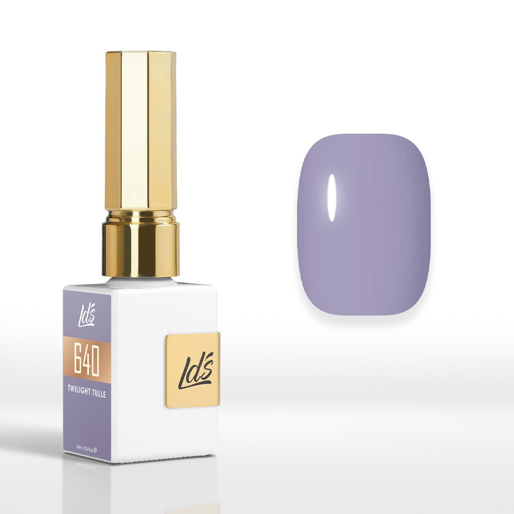 LDS Color Craze Gel Nail Polish - 640 Twilight Tulle - 0.5oz - DTK Nail Supply