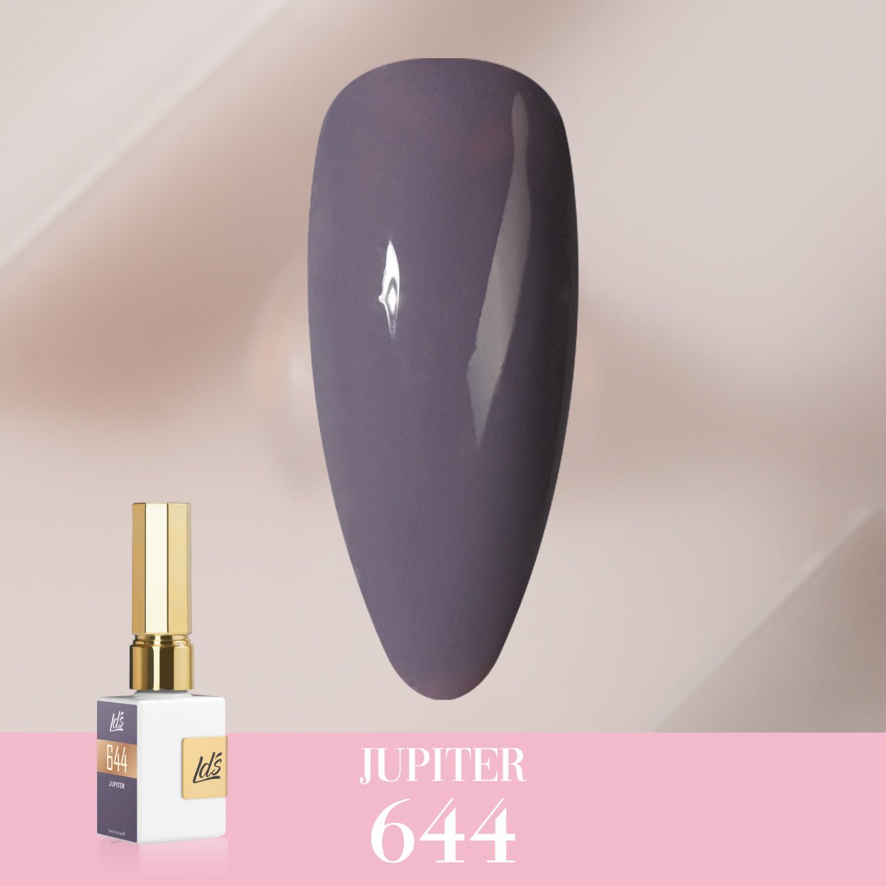 LDS Color Craze Gel Nail Polish - 644 Jupiter - 0.5oz - DTK Nail Supply