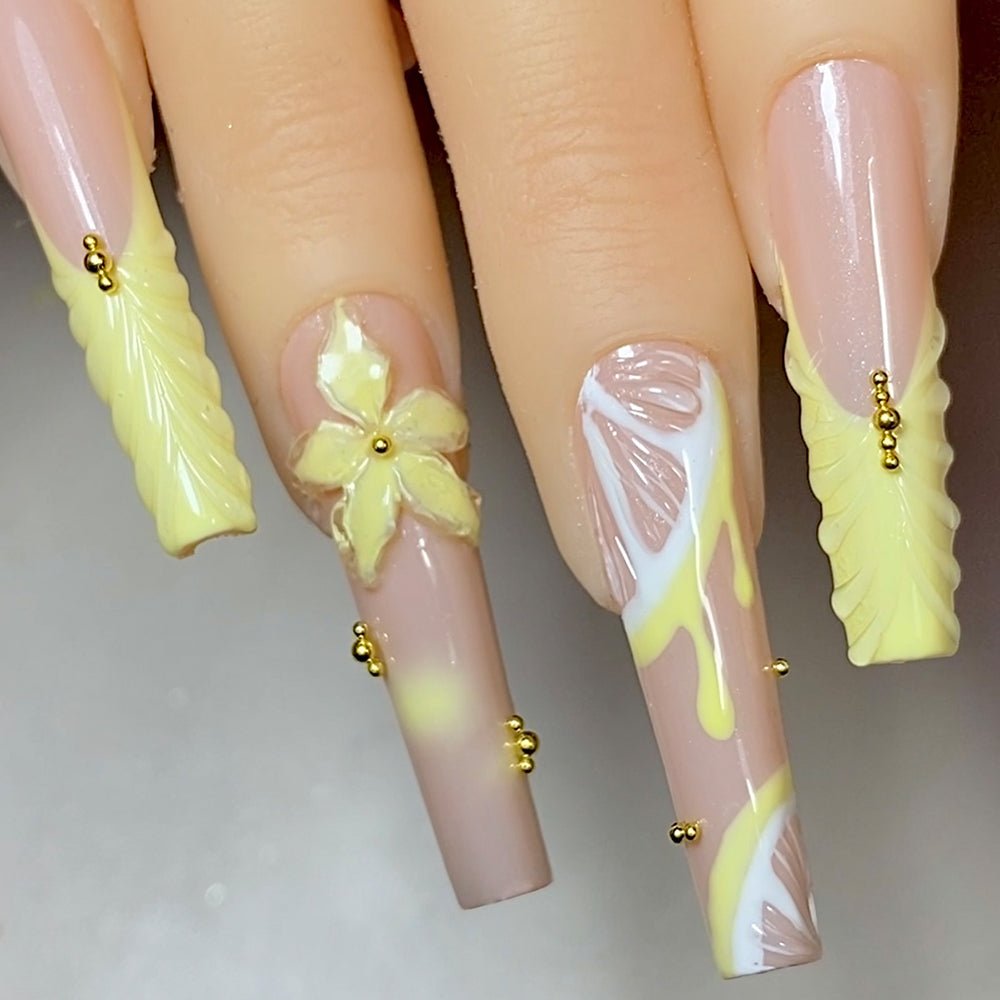 LDS Color Craze Gel Nail Polish - 648 Lemoncello - 0.5oz - DTK Nail Supply