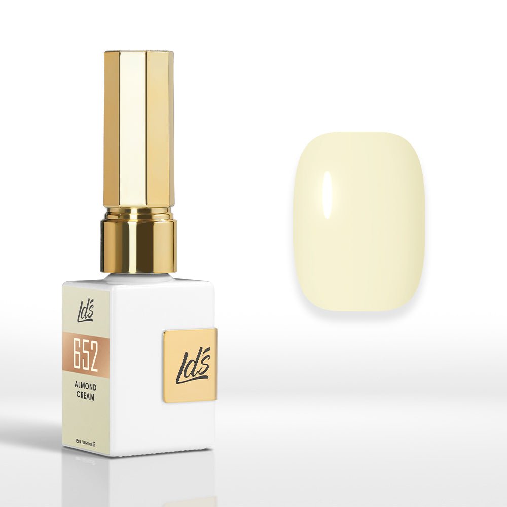 LDS Color Craze Gel Nail Polish - 652 Almond Cream - 0.5oz - DTK Nail Supply