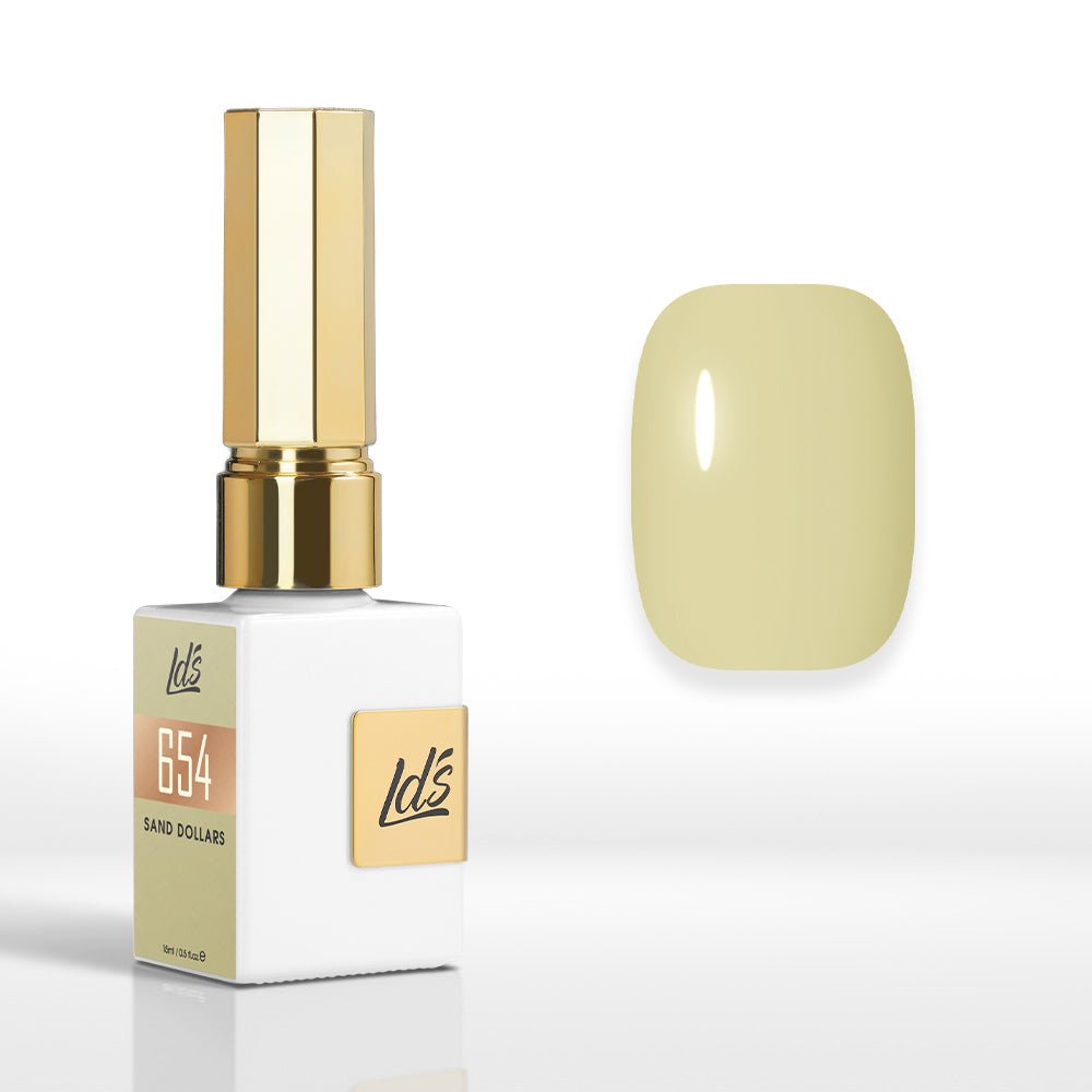 LDS Color Craze Gel Nail Polish - 654 Sand Dollars - 0.5oz - DTK Nail Supply