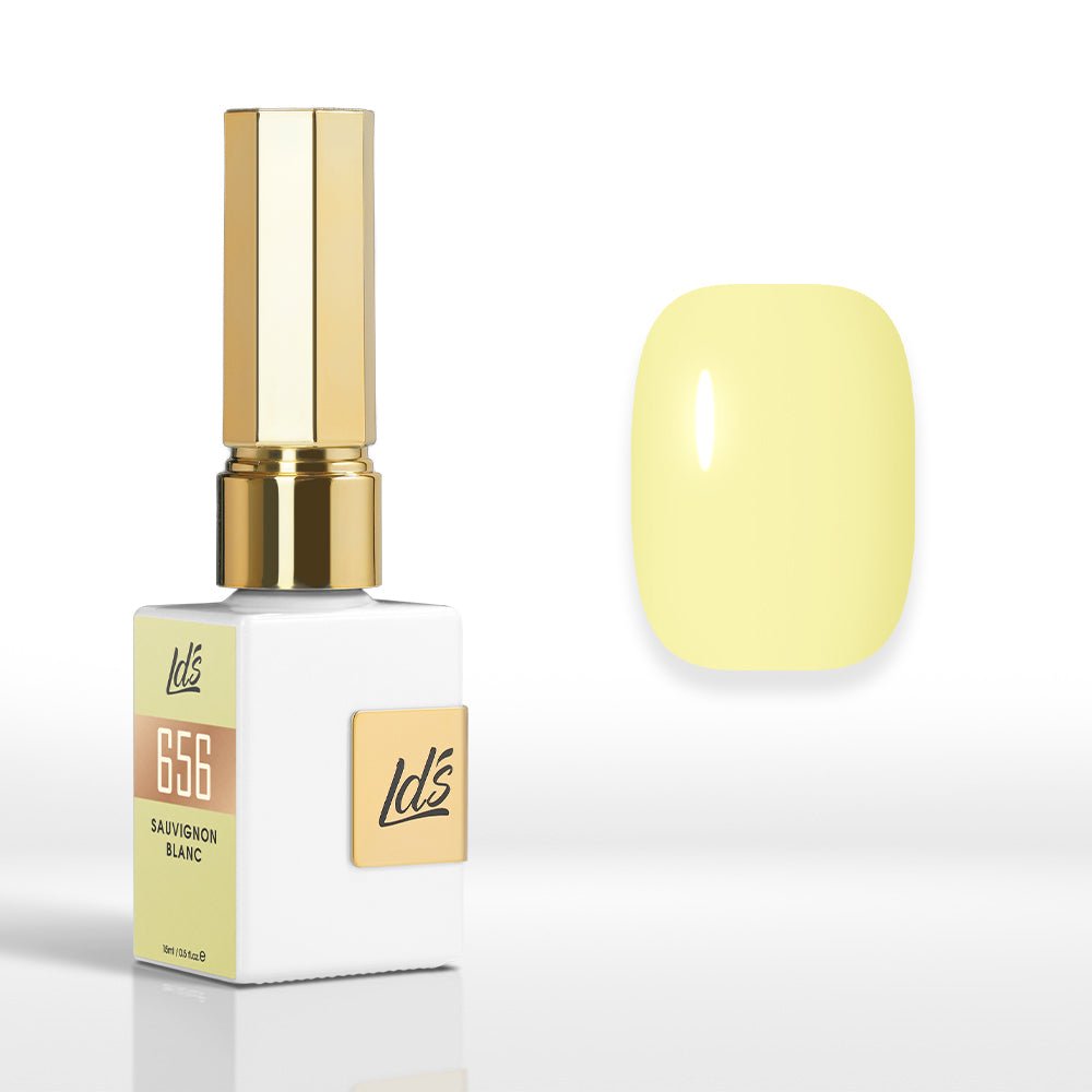 LDS Color Craze Gel Nail Polish - 656 Sauvignon Blanc - 0.5oz - DTK Nail Supply