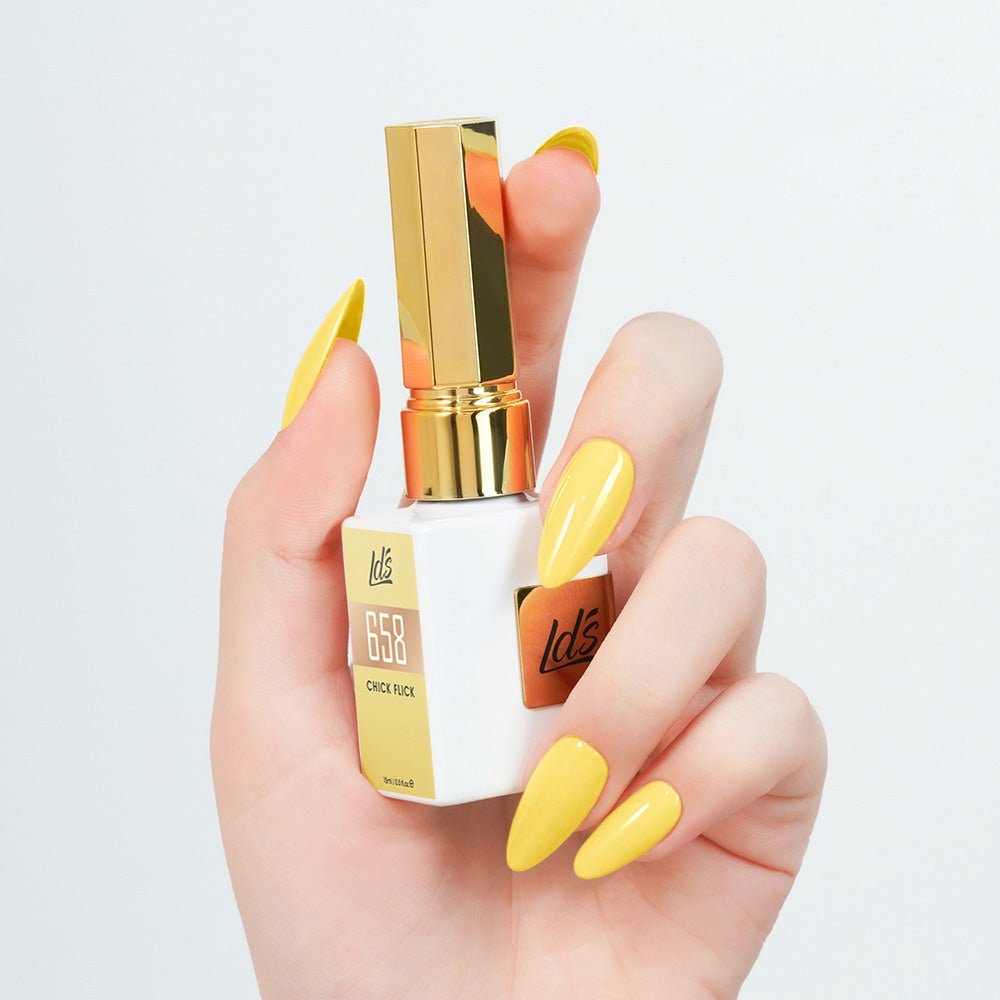 LDS Color Craze Gel Nail Polish - 658 Chick Flick - 0.5oz - DTK Nail Supply