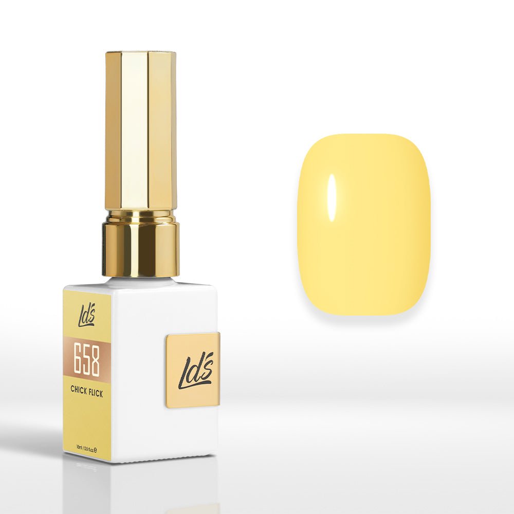 LDS Color Craze Gel Nail Polish - 658 Chick Flick - 0.5oz - DTK Nail Supply