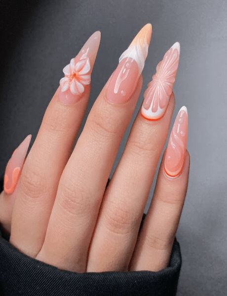 LDS Color Craze Gel Nail Polish - 660 Sweet Citrus - 0.5oz - DTK Nail Supply