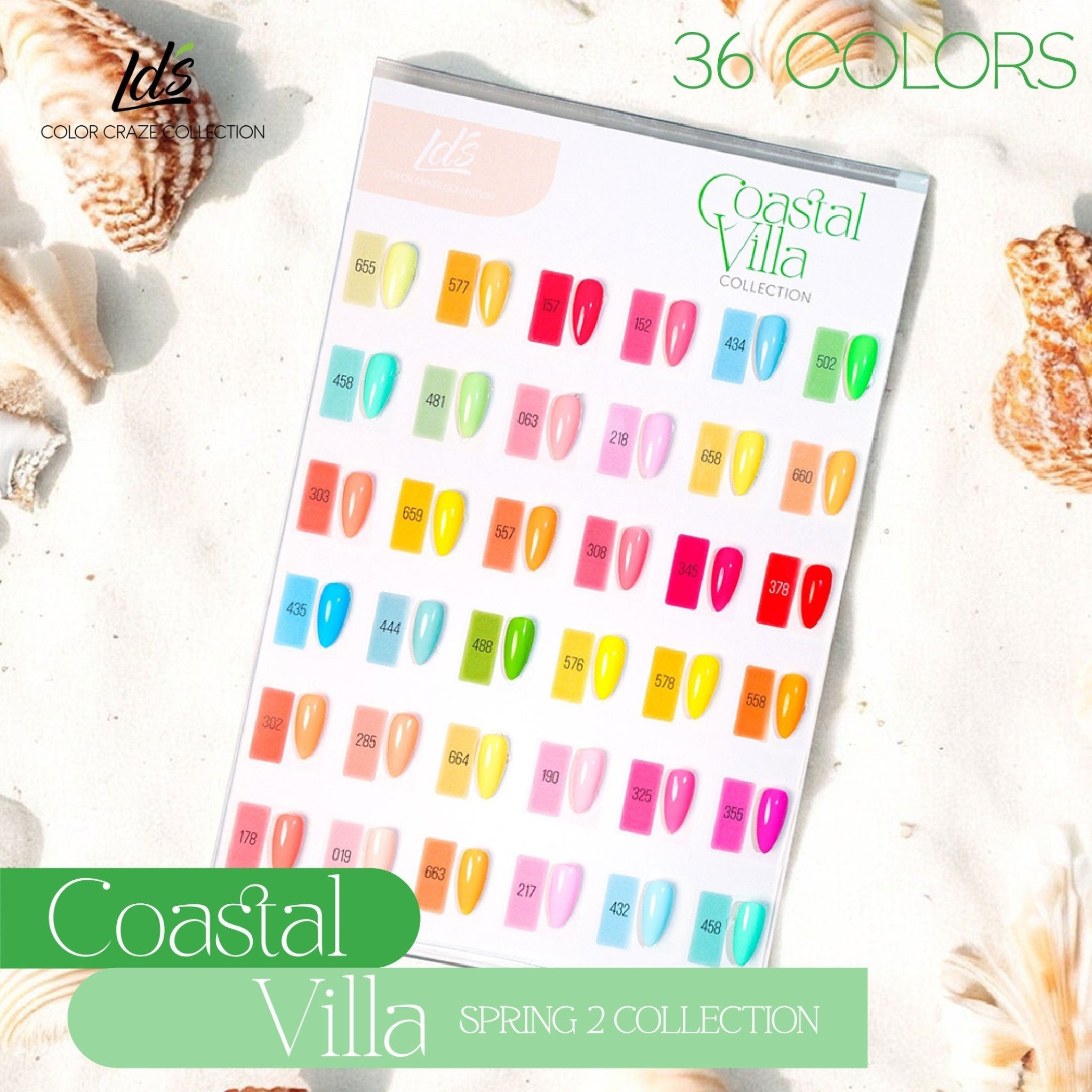 LDS Color Craze Gel Nail Polish - 664 Goldilocks - 0.5oz - DTK Nail Supply