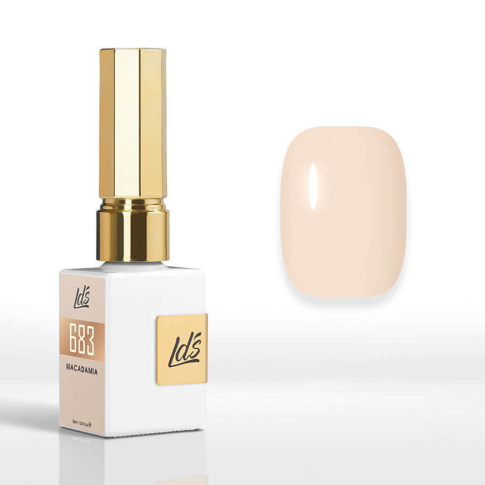 LDS Color Craze Gel Nail Polish - 683 Macadamia - 0.5oz - DTK Nail Supply