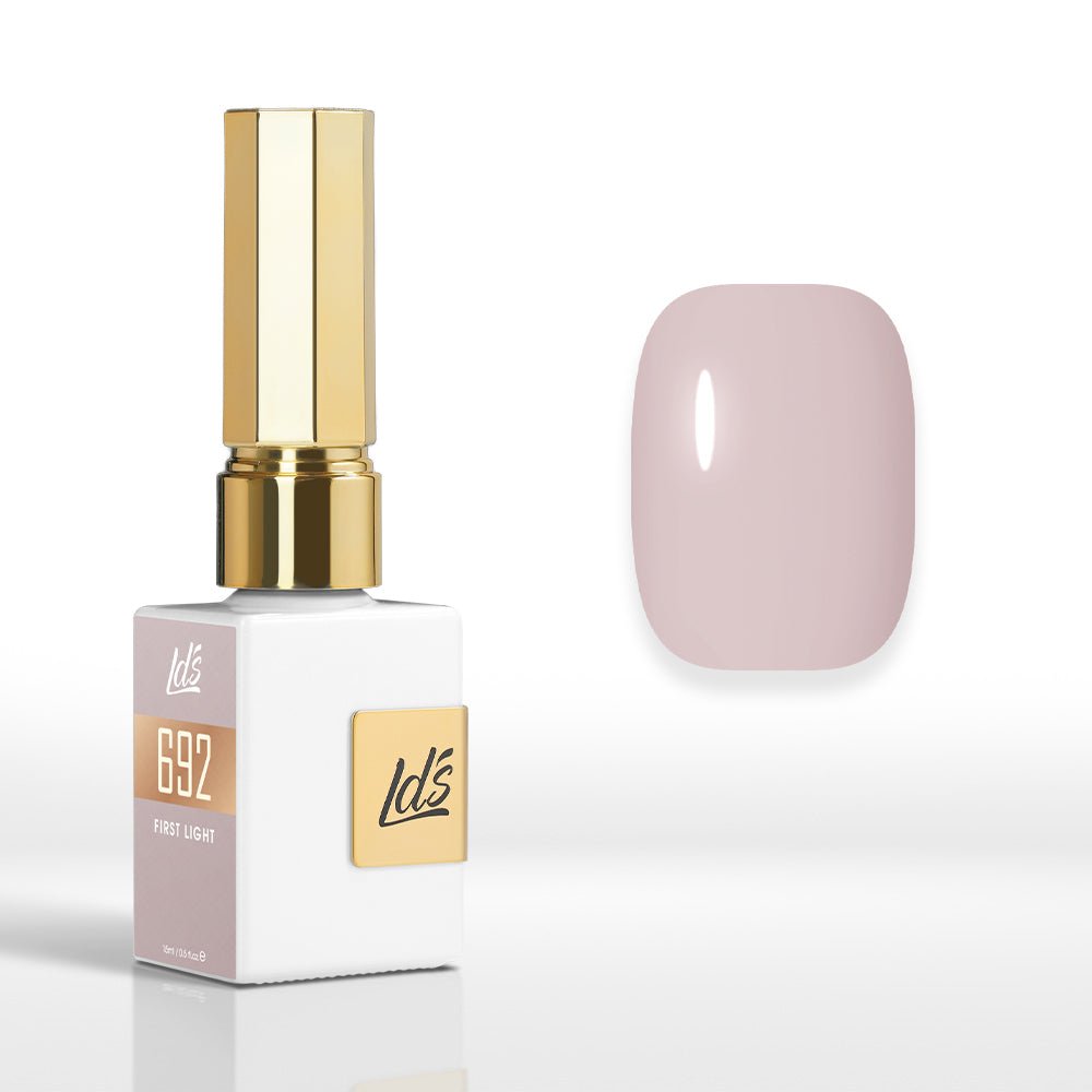 LDS Color Craze Gel Nail Polish - 692 First Light - 0.5oz - DTK Nail Supply