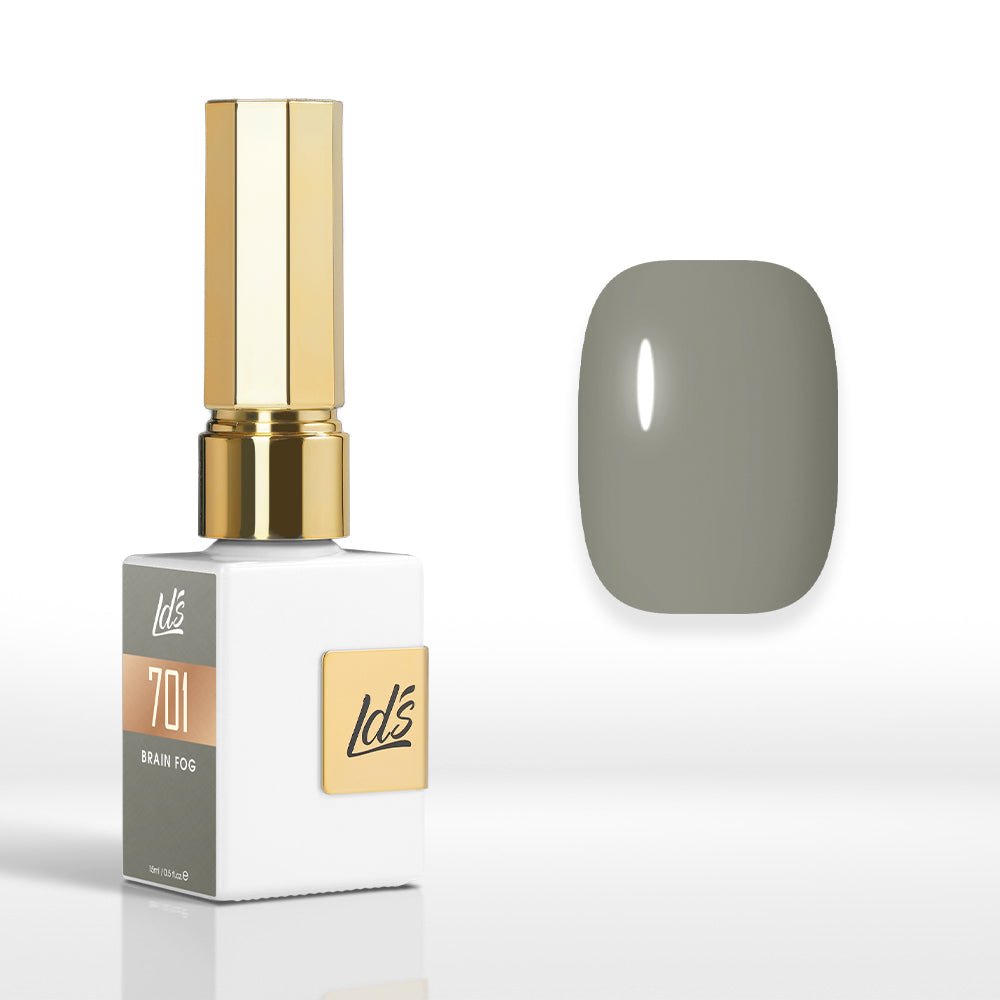 LDS Color Craze Gel Nail Polish - 701 Brain Fog - 0.5oz - DTK Nail Supply