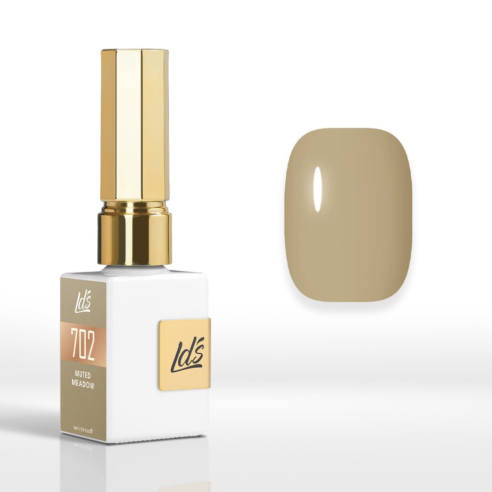 LDS Color Craze Gel Nail Polish - 702 Muted Meadow - 0.5oz - DTK Nail Supply