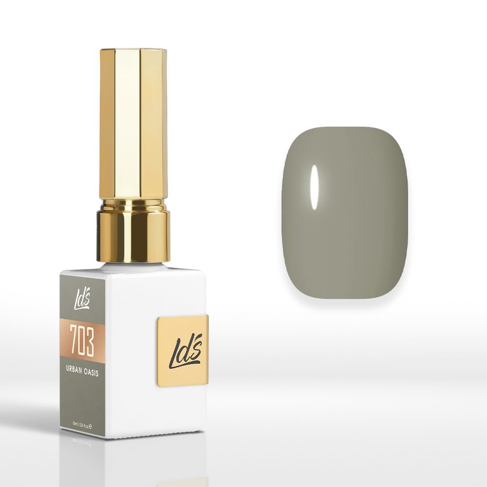 LDS Color Craze Gel Nail Polish - 703 Urban Oasis - 0.5oz - DTK Nail Supply
