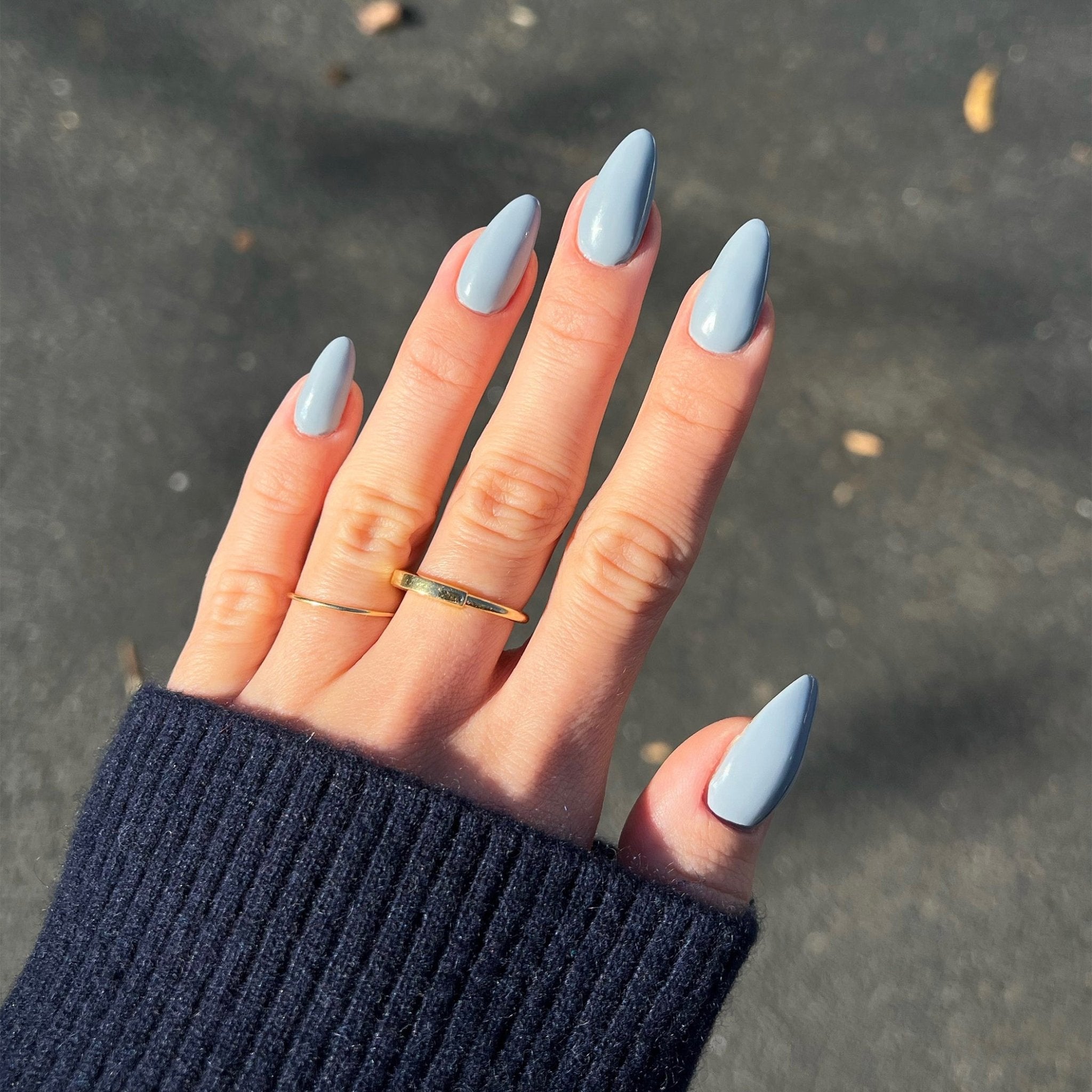 LDS Color Craze Gel Nail Polish - 708 Blue Steel - 0.5oz - DTK Nail Supply