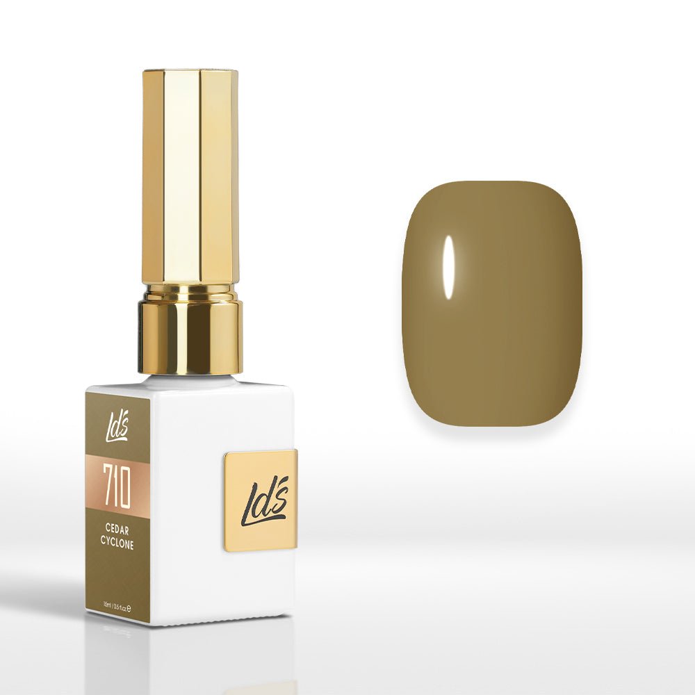 LDS Color Craze Gel Nail Polish - 710 Cedar Cyclone - 0.5oz - DTK Nail Supply