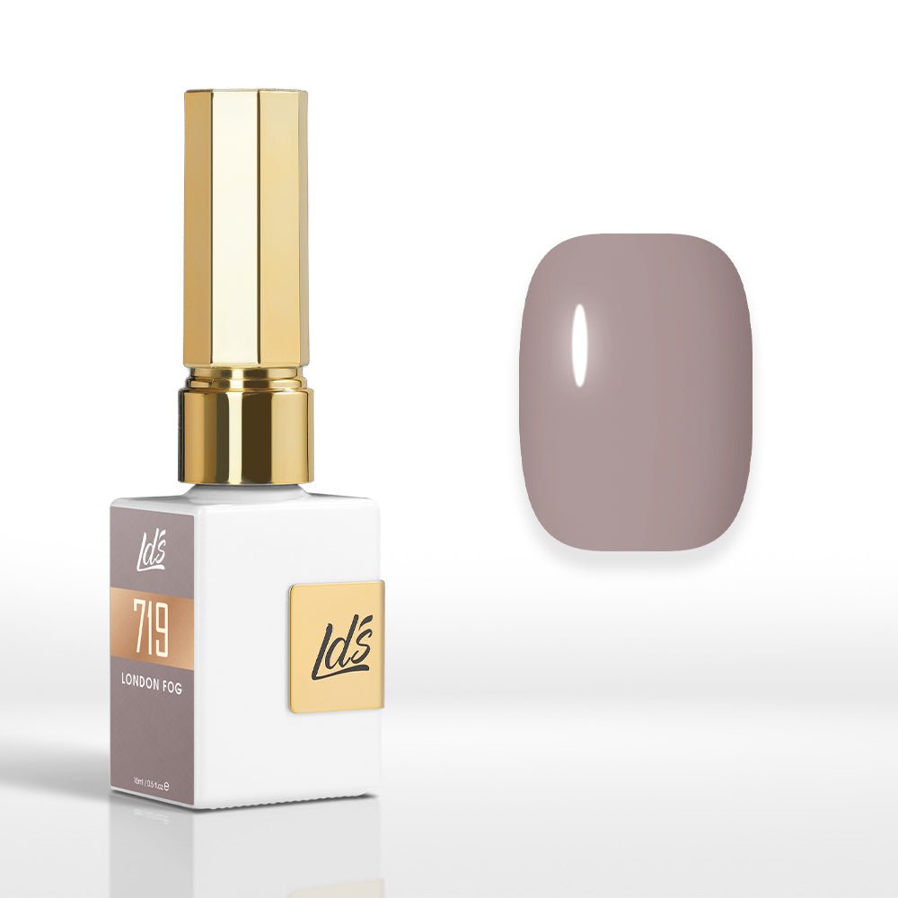 LDS Color Craze Gel Nail Polish - 719 London Fog - 0.5oz - DTK Nail Supply