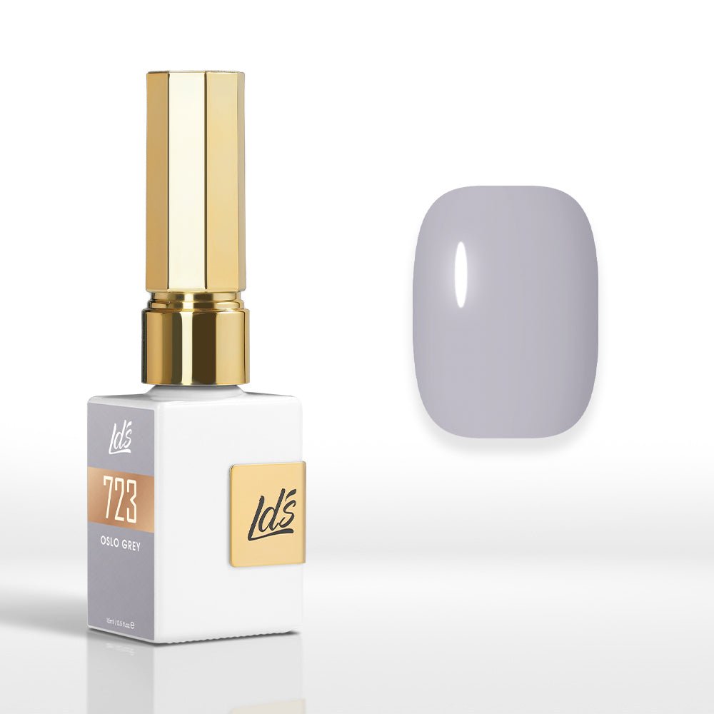 LDS Color Craze Gel Nail Polish - 723 Oslo Grey - 0.5oz - DTK Nail Supply