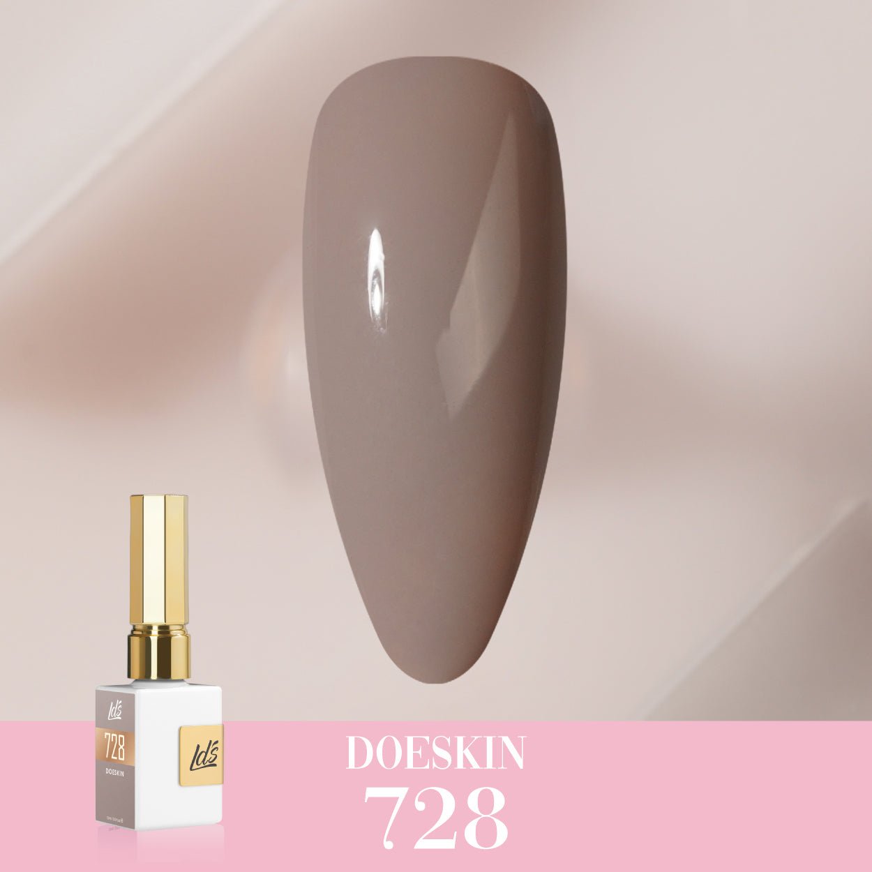 LDS Color Craze Gel Nail Polish - 727 Owl Be Back - 0.5oz - DTK Nail Supply