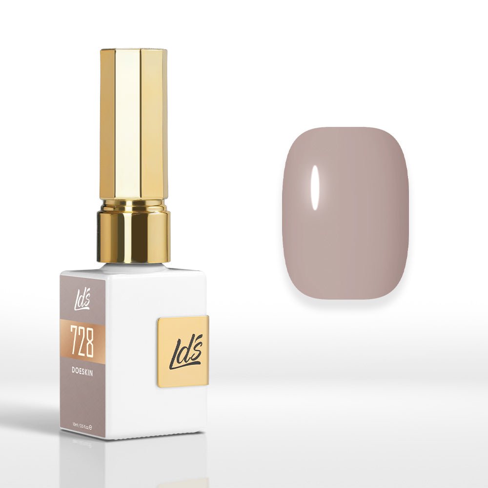 LDS Color Craze Gel Nail Polish - 728 Doeskin - 0.5oz - DTK Nail Supply