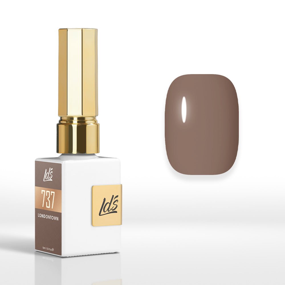 LDS Color Craze Gel Nail Polish - 737 Londontown - 0.5oz - DTK Nail Supply