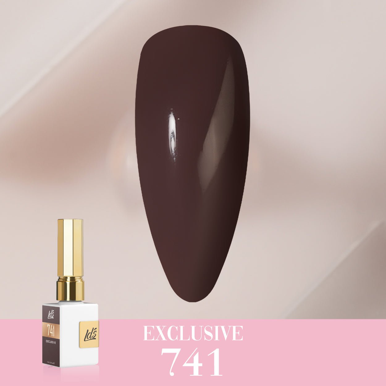 LDS Color Craze Gel Nail Polish - 741 Exclusive - 0.5oz - DTK Nail Supply