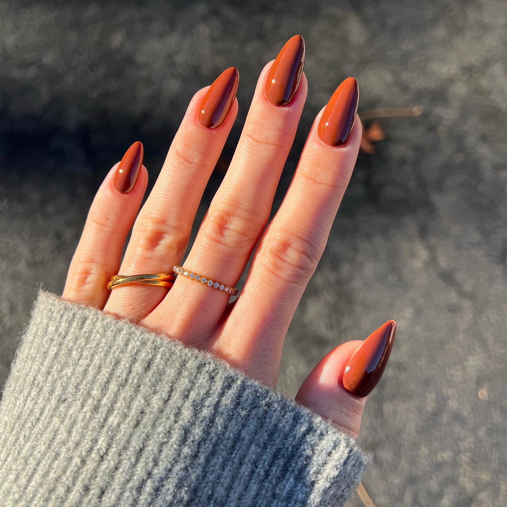 LDS Color Craze Gel Nail Polish - 744 Mahogany - 0.5oz - DTK Nail Supply