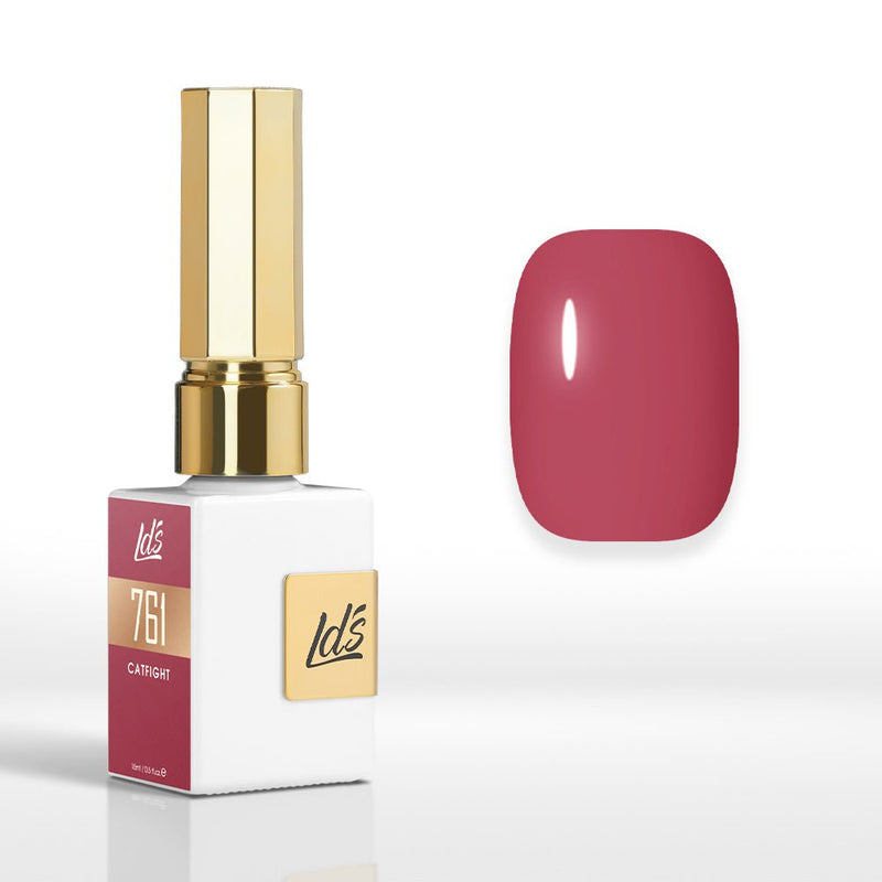 LDS Color Craze Gel Nail Polish - 761 Catfight - 0.5oz - DTK Nail Supply