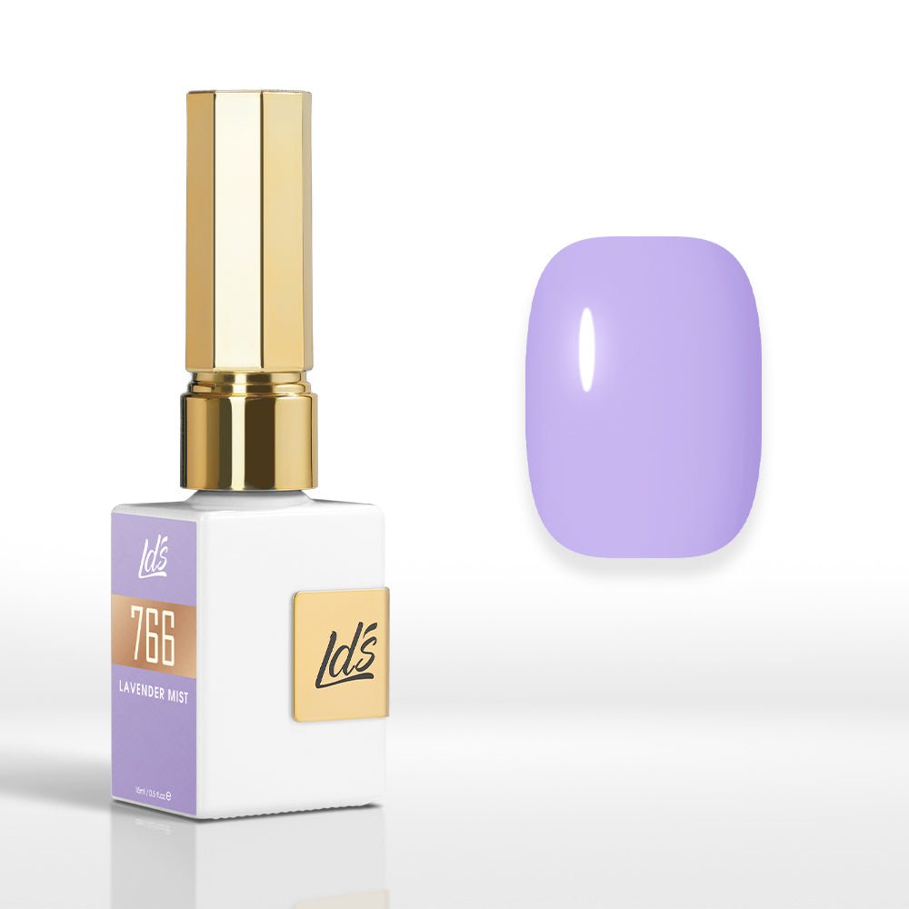 LDS Color Craze Gel Nail Polish - 766 Lavender Mist - 0.5oz - DTK Nail Supply