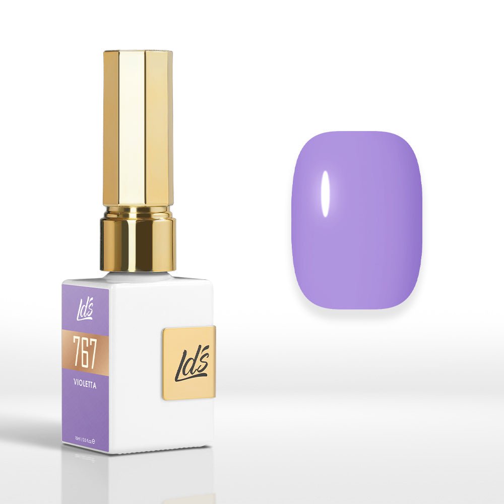 LDS Color Craze Gel Nail Polish - 767 Violetta - 0.5oz - DTK Nail Supply
