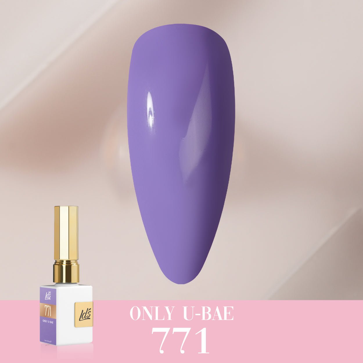 LDS Color Craze Gel Nail Polish - 771 Only U - Bae - 0.5oz - DTK Nail Supply