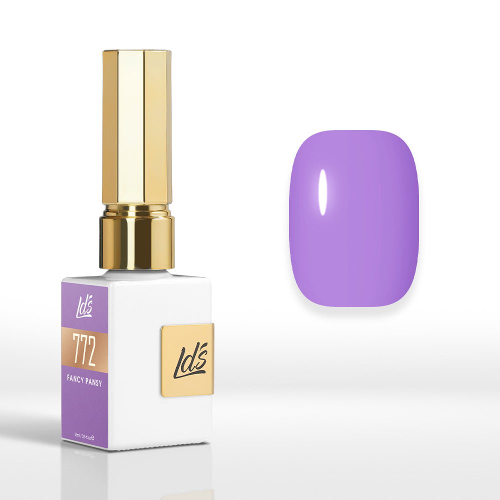 LDS Color Craze Gel Nail Polish - 772 Fancy Pansy - 0.5oz - DTK Nail Supply