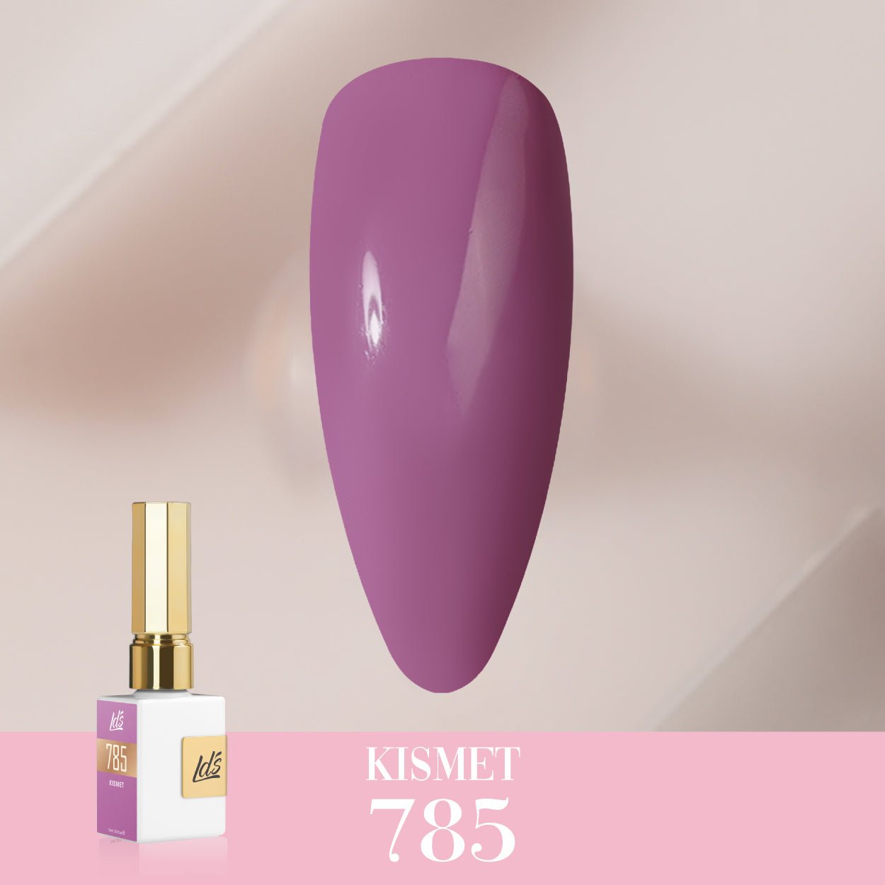 LDS Color Craze Gel Nail Polish - 785 Kismet - 0.5oz - DTK Nail Supply