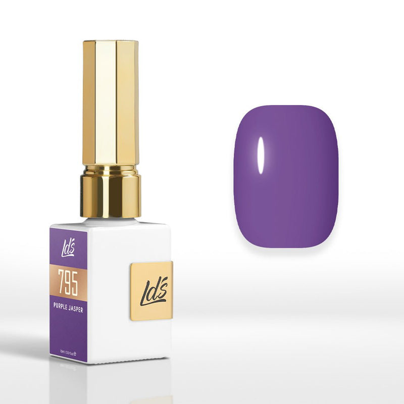 LDS Color Craze Gel Nail Polish - 795 Purple Jasper - 0.5oz - DTK Nail Supply