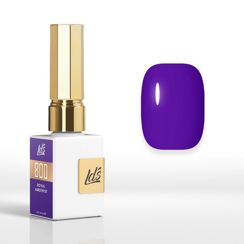 LDS Color Craze Gel Nail Polish - 800 Royal Amethyst - 0.5oz - DTK Nail Supply