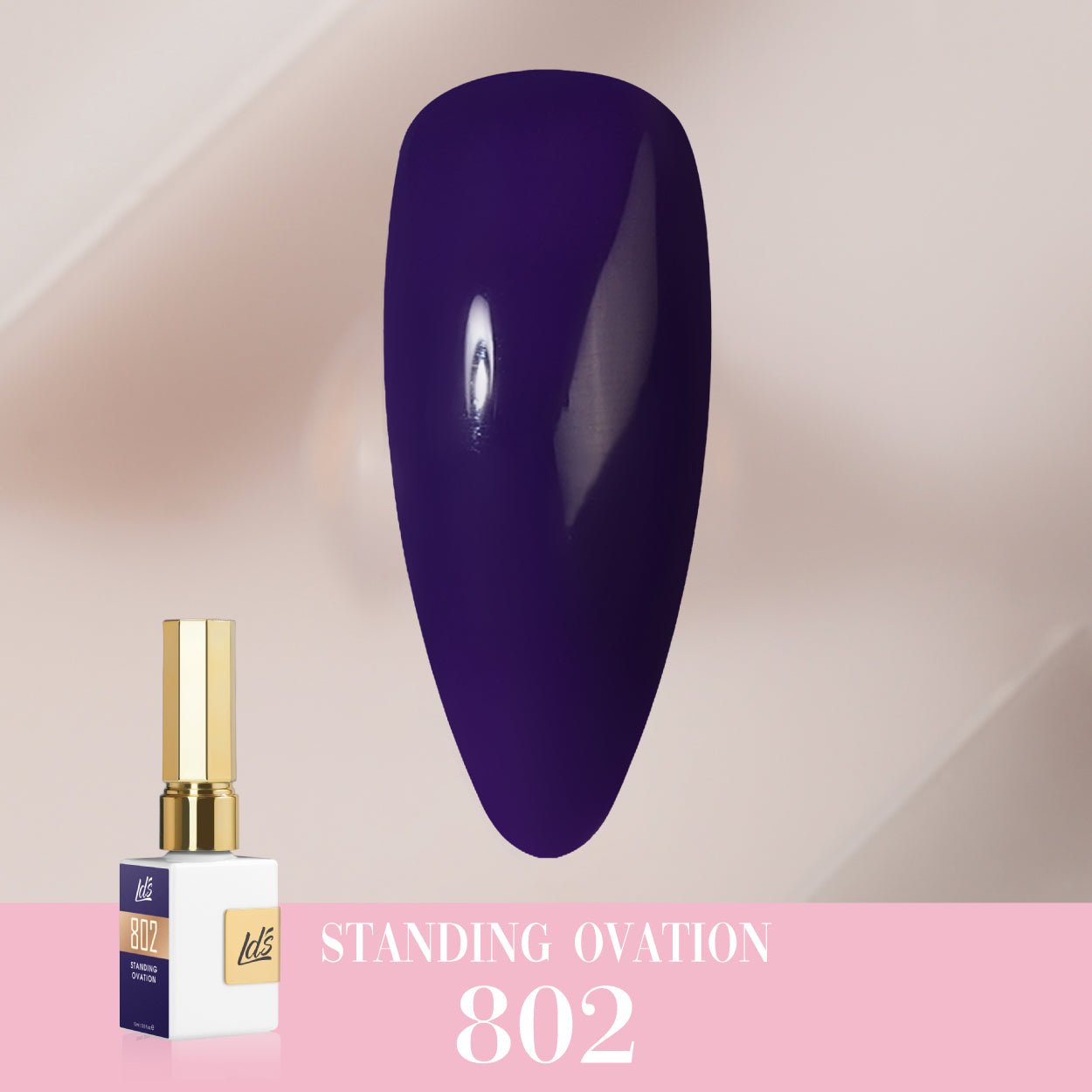 LDS Color Craze Gel Nail Polish - 802 Standing Ovation - 0.5oz - DTK Nail Supply