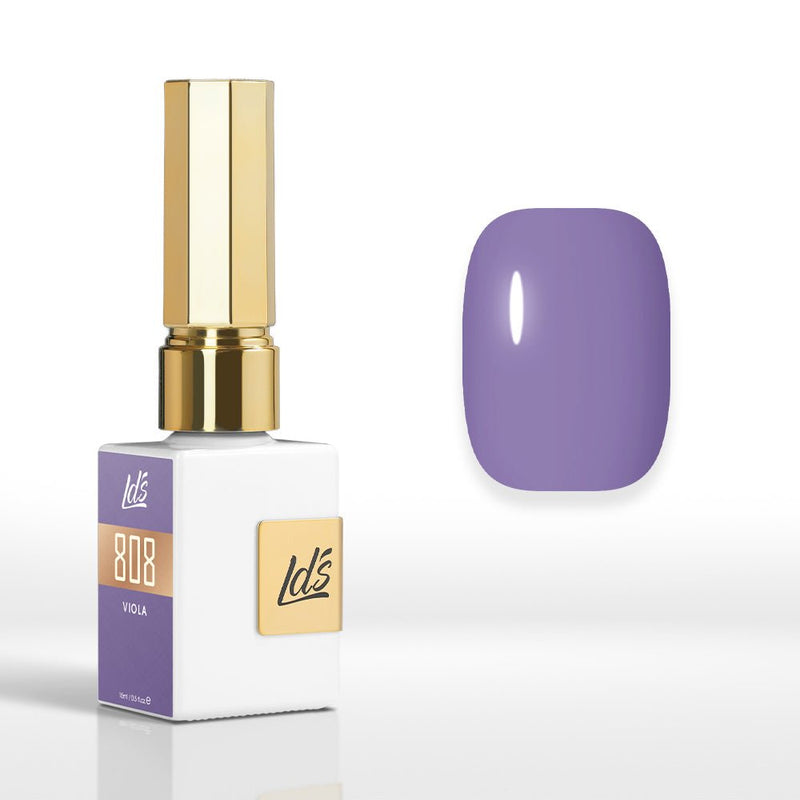 LDS Color Craze Gel Nail Polish - 808 Viola - 0.5oz - DTK Nail Supply