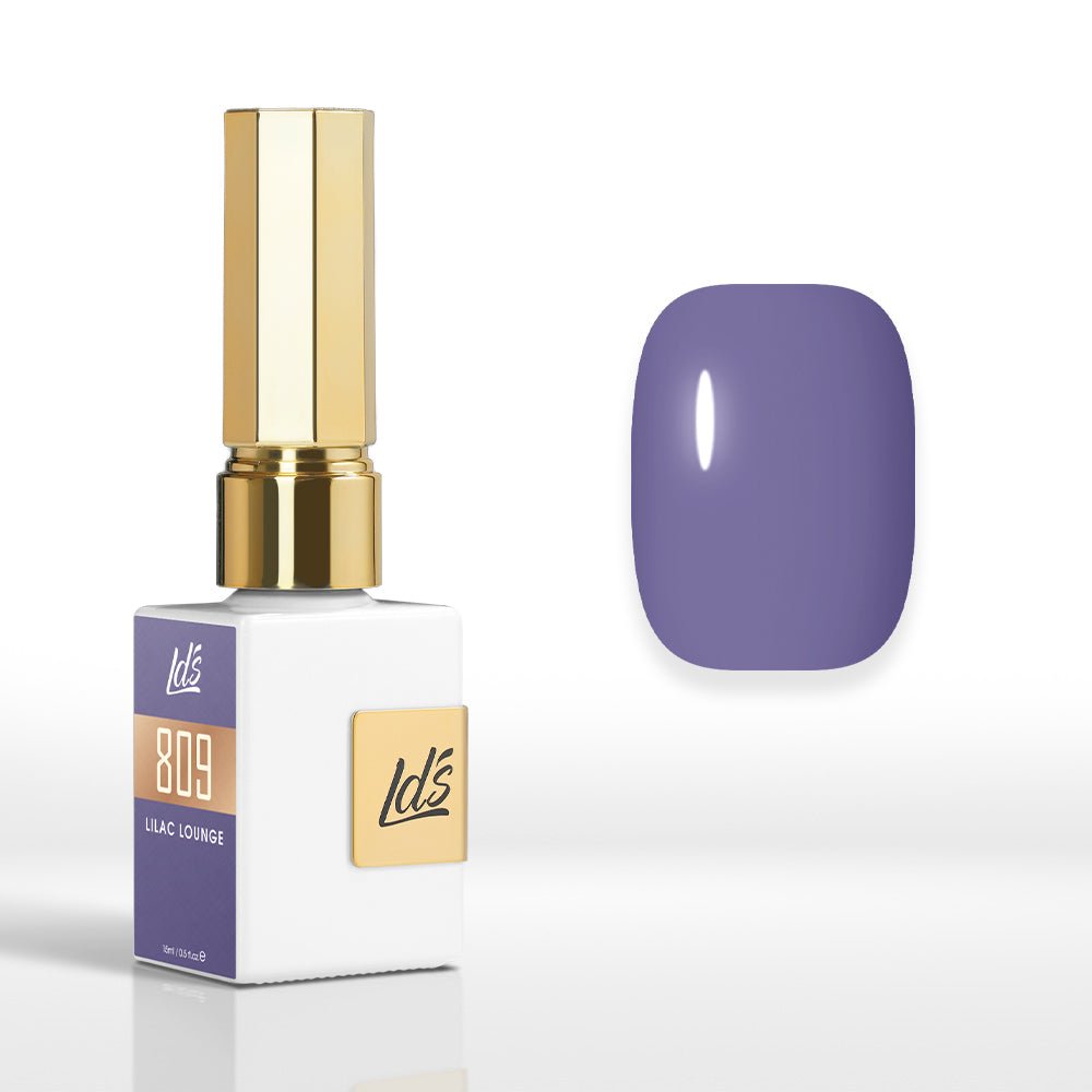 LDS Color Craze Gel Nail Polish - 809 Lilac Lounge - 0.5oz - DTK Nail Supply