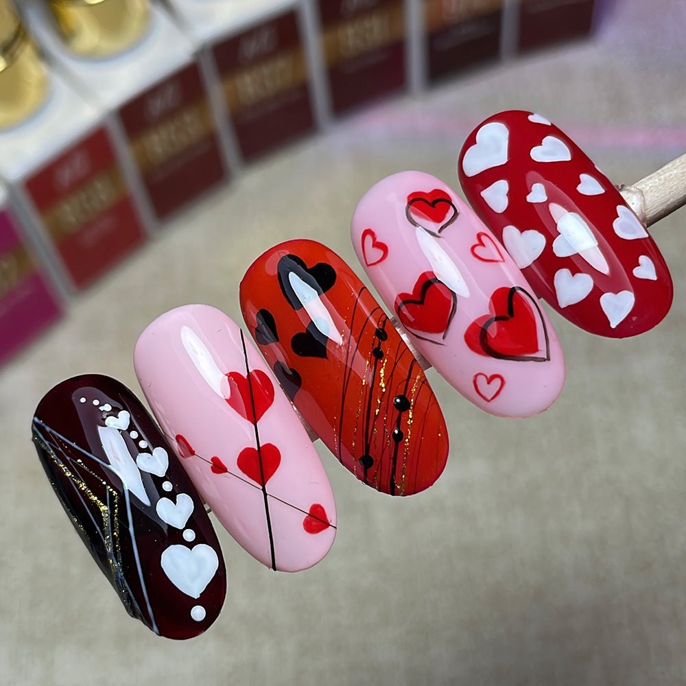 LDS Color Craze Gel Nail Polish - 863 Vixen's Velvet - 0.5oz - DTK Nail Supply