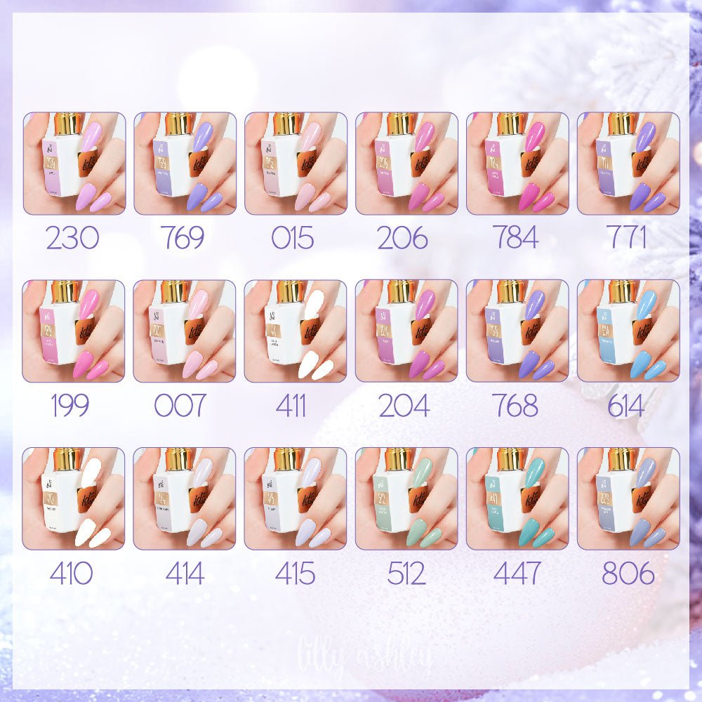 LDS Color Craze Gel Nail Polish - 867 Cranberry - 0.5oz - DTK Nail Supply